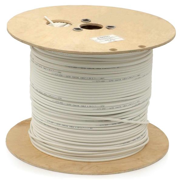 500 ft. 14AWG Speaker Wire - 4 Conductor - White
